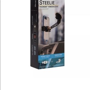 Steelie free mount windshield kit